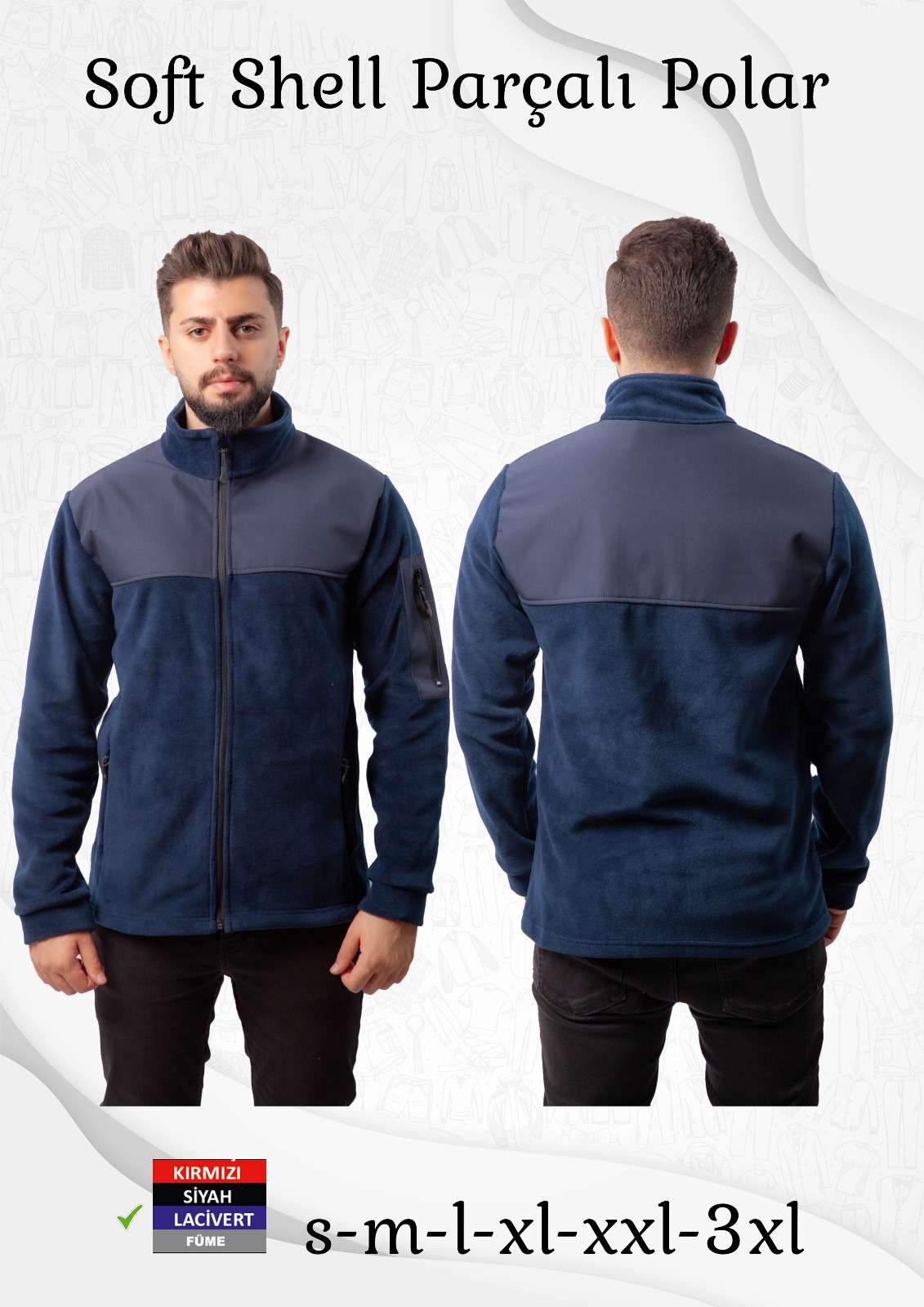 Soft Shell Parçalı Polar